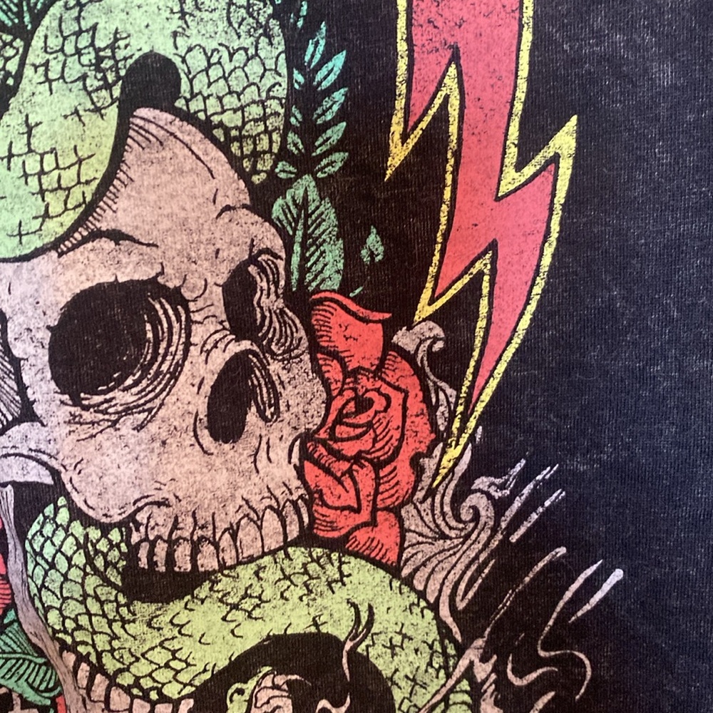Poison Crop Top T-Shirt Size 3X - Picture 6 of 11